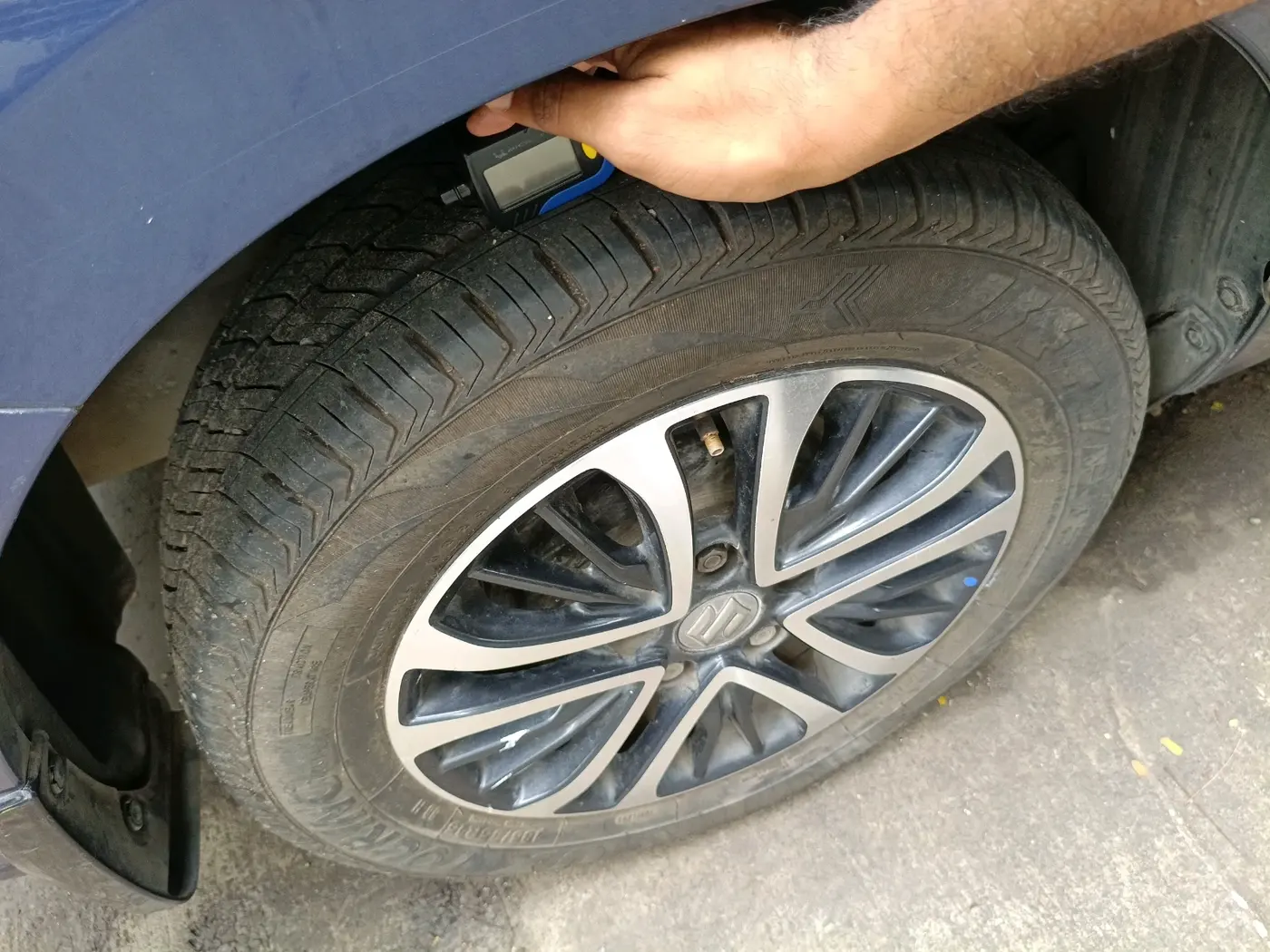 2020 Maruti Ertiga VXI CNG, CNG, Manual, 54,505 km, tyre