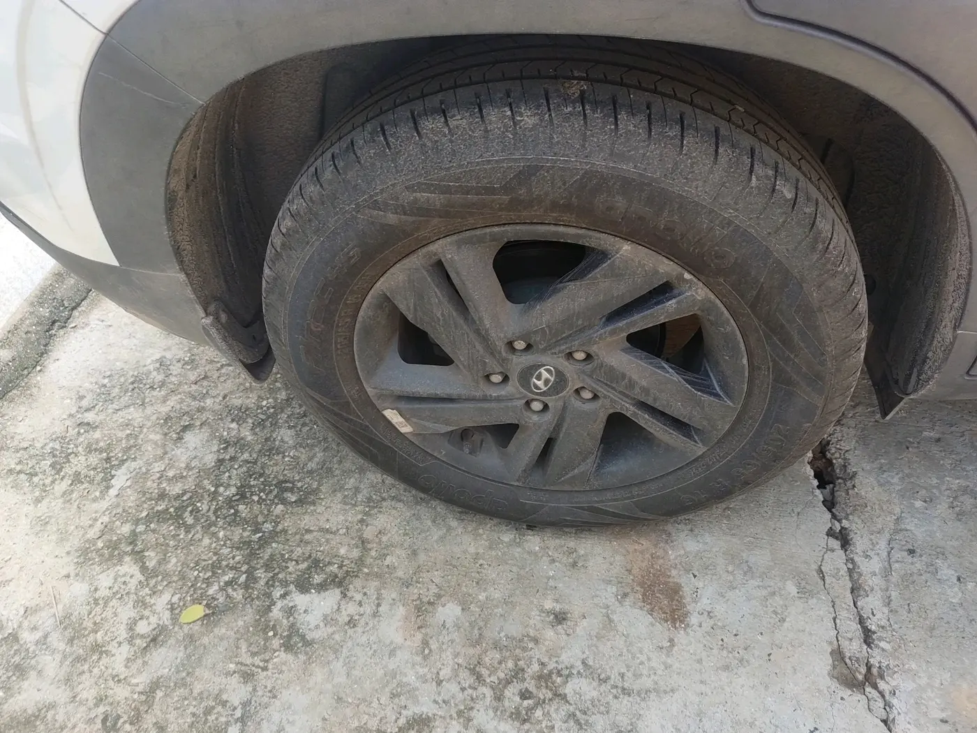 2023 Hyundai Creta S PLUS KNIGHT 1.5 PETROL, Petrol, Manual, 92,377 km, tyre
