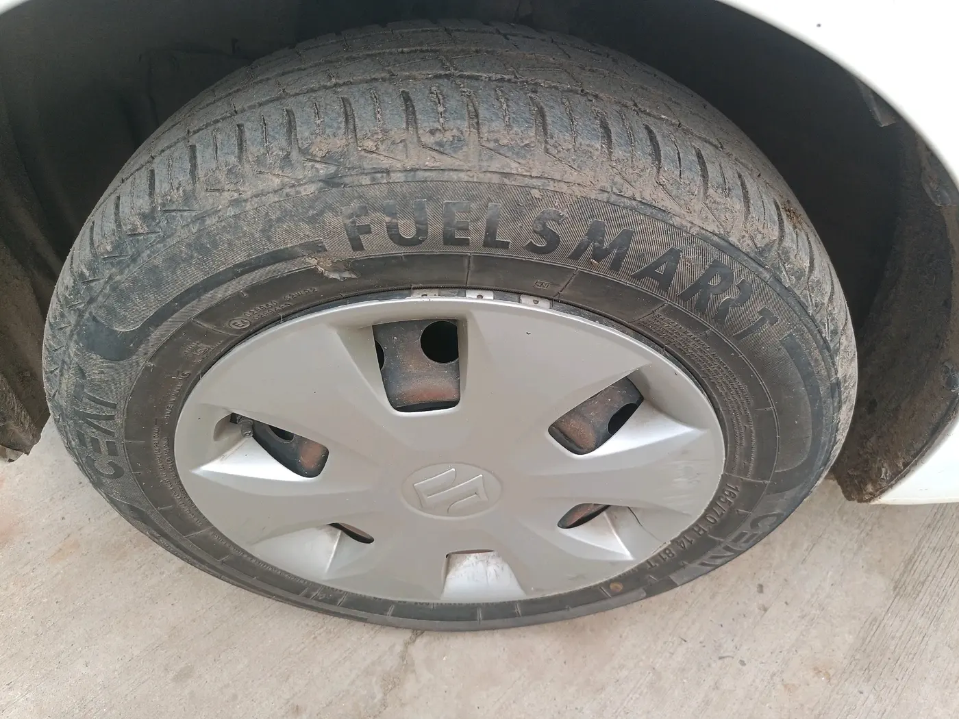 2019 Maruti New Wagon-R VXI 1.2, Petrol, Manual, 1,25,336 km, tyre