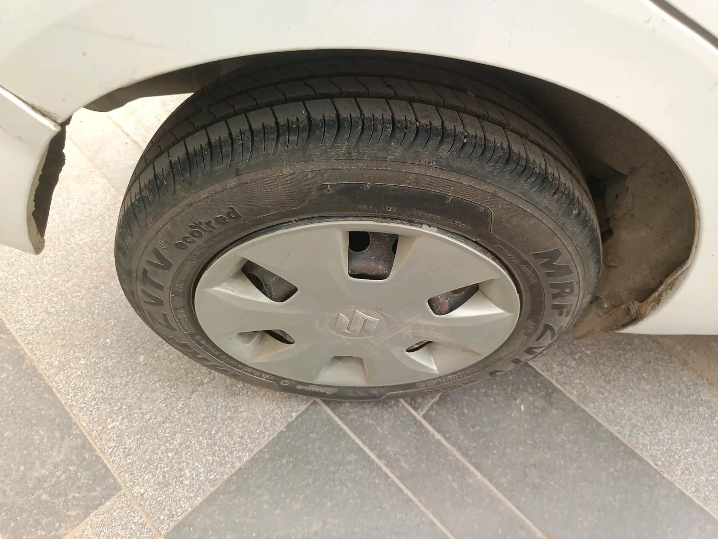 2019 Maruti New Wagon-R VXI 1.2, Petrol, Manual, 1,25,336 km, tyre