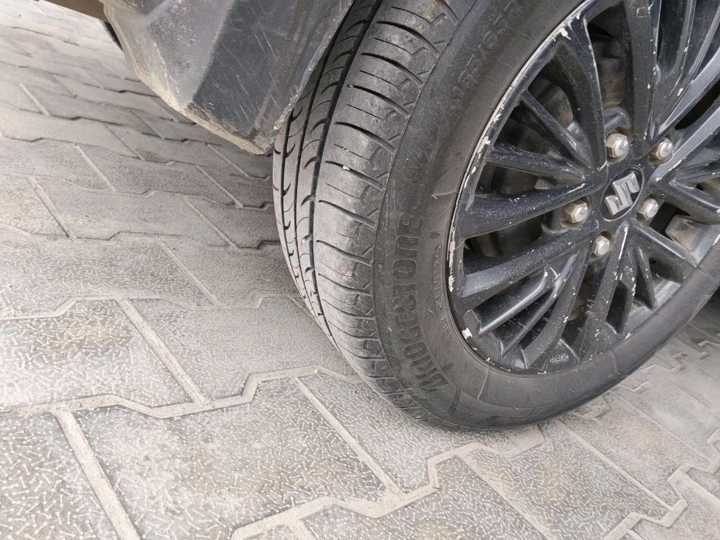 2021 Maruti XL6 ALPHA MT, Petrol, Manual, 1,37,870 km, tyre