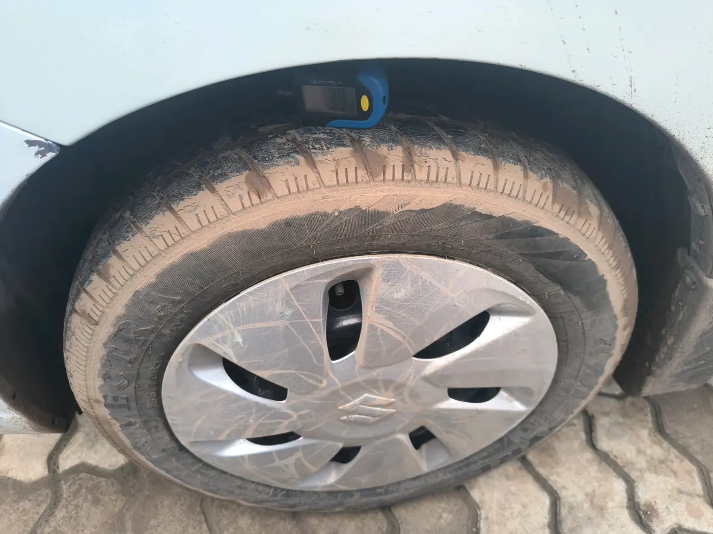 2021 Maruti Celerio VXI (O) CNG, CNG, Manual, 27,027 km, tyre
