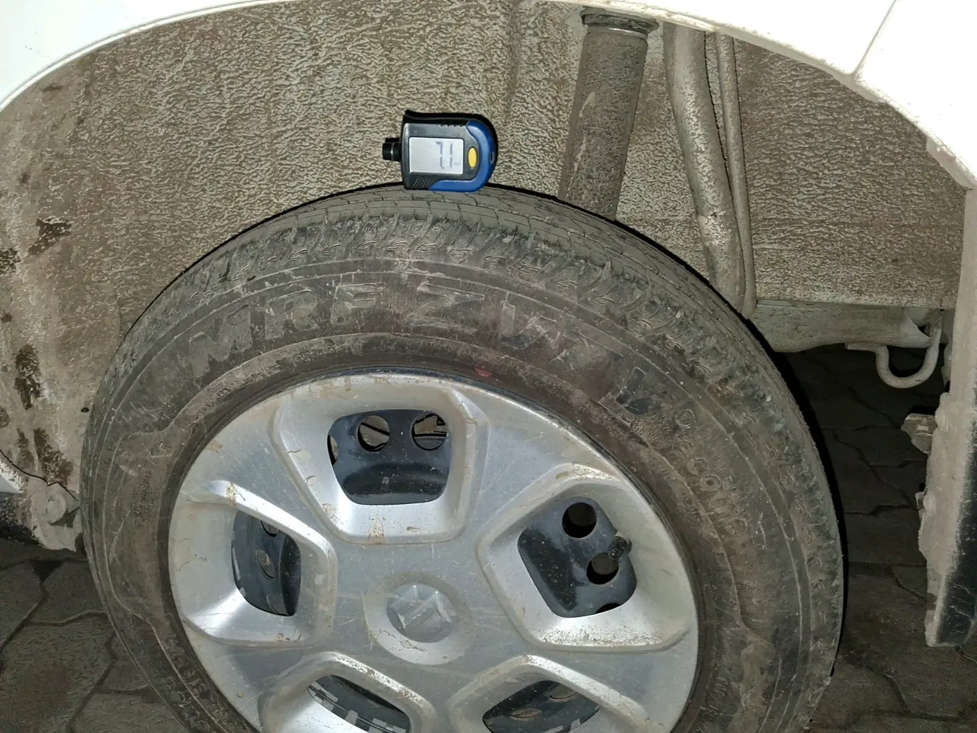 2025 Maruti S PRESSO VXI, Petrol, Manual, 639 km, tyre