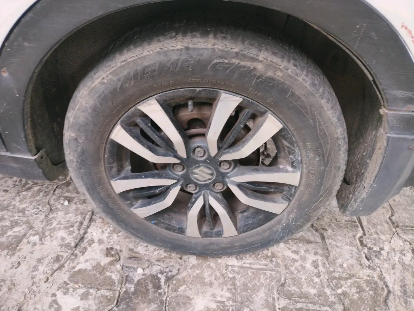 2017 Maruti S Cross DELTA 1.3, Diesel, Manual, 99,073 km, tyre