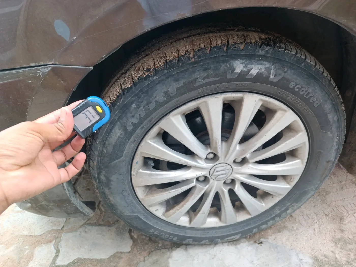 2018 Maruti Ciaz ZETA DIESEL 1.3, Diesel, Manual, 1,86,209 km, tyre