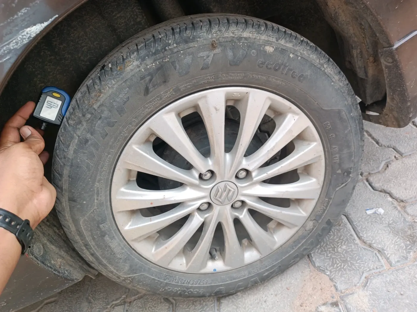 2018 Maruti Ciaz ZETA DIESEL 1.3, Diesel, Manual, 1,86,209 km, tyre