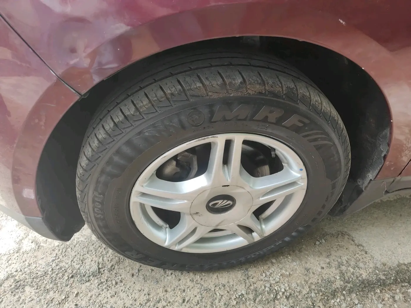 2020 Mahindra MARAZZO M6 8 STR, Diesel, Manual, 1,02,409 km, tyre