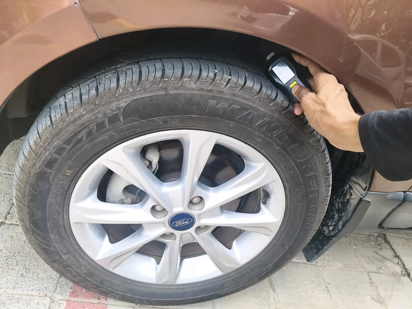 2019 Ford Ecosport TITANIUM 1.5L PETROL, Petrol, Manual, 40,385 km, tyre
