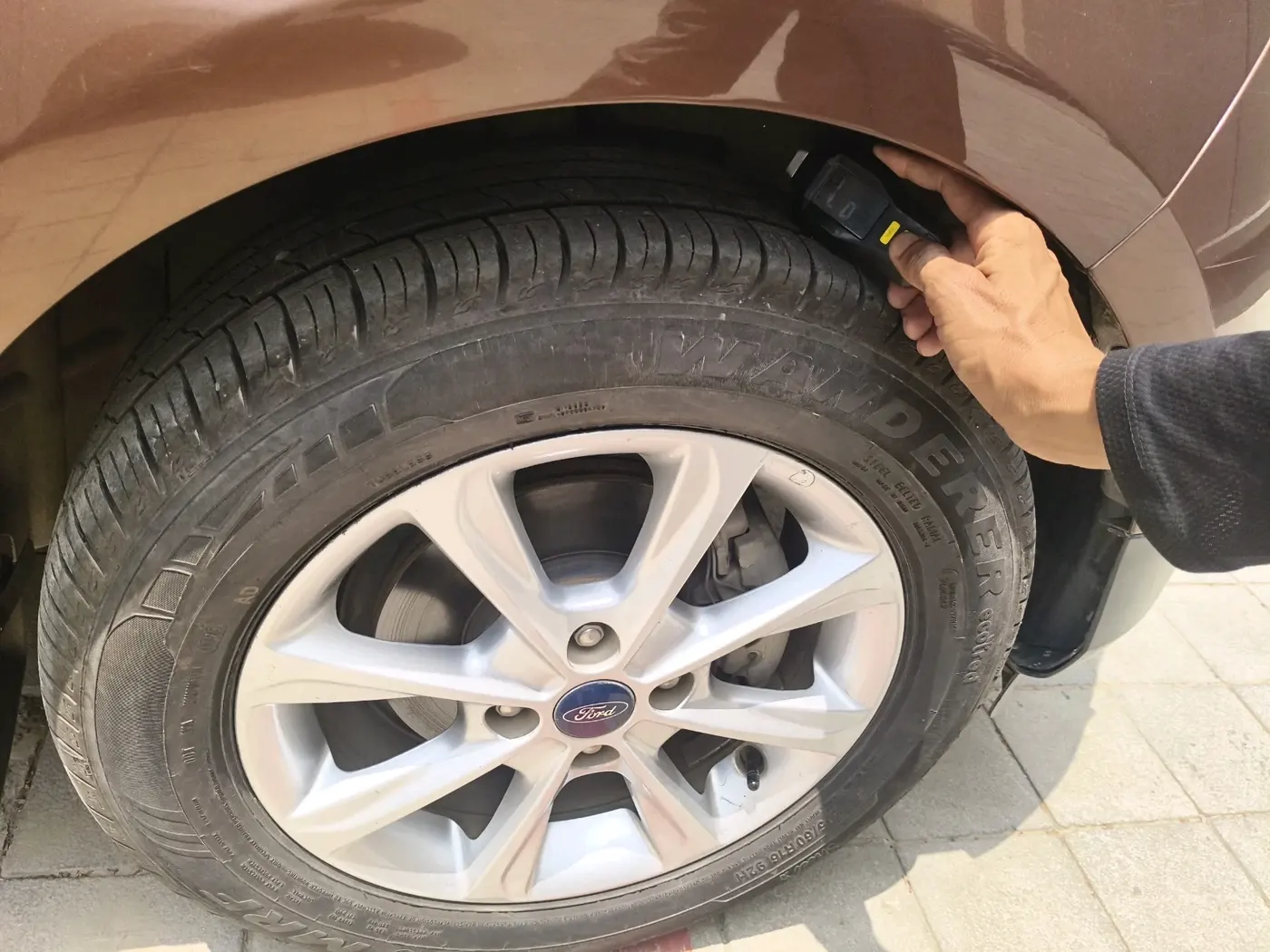 2019 Ford Ecosport TITANIUM 1.5L PETROL, Petrol, Manual, 40,385 km, tyre