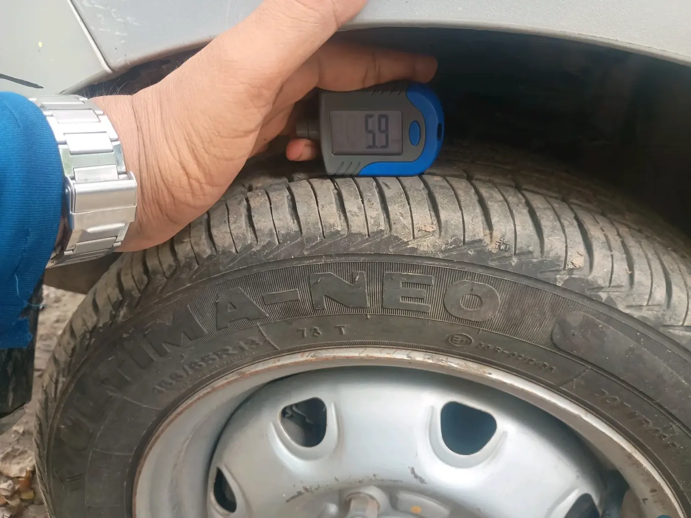 2018 Maruti Alto K10 LXI CNG, CNG, Manual, 71,560 km, tyre