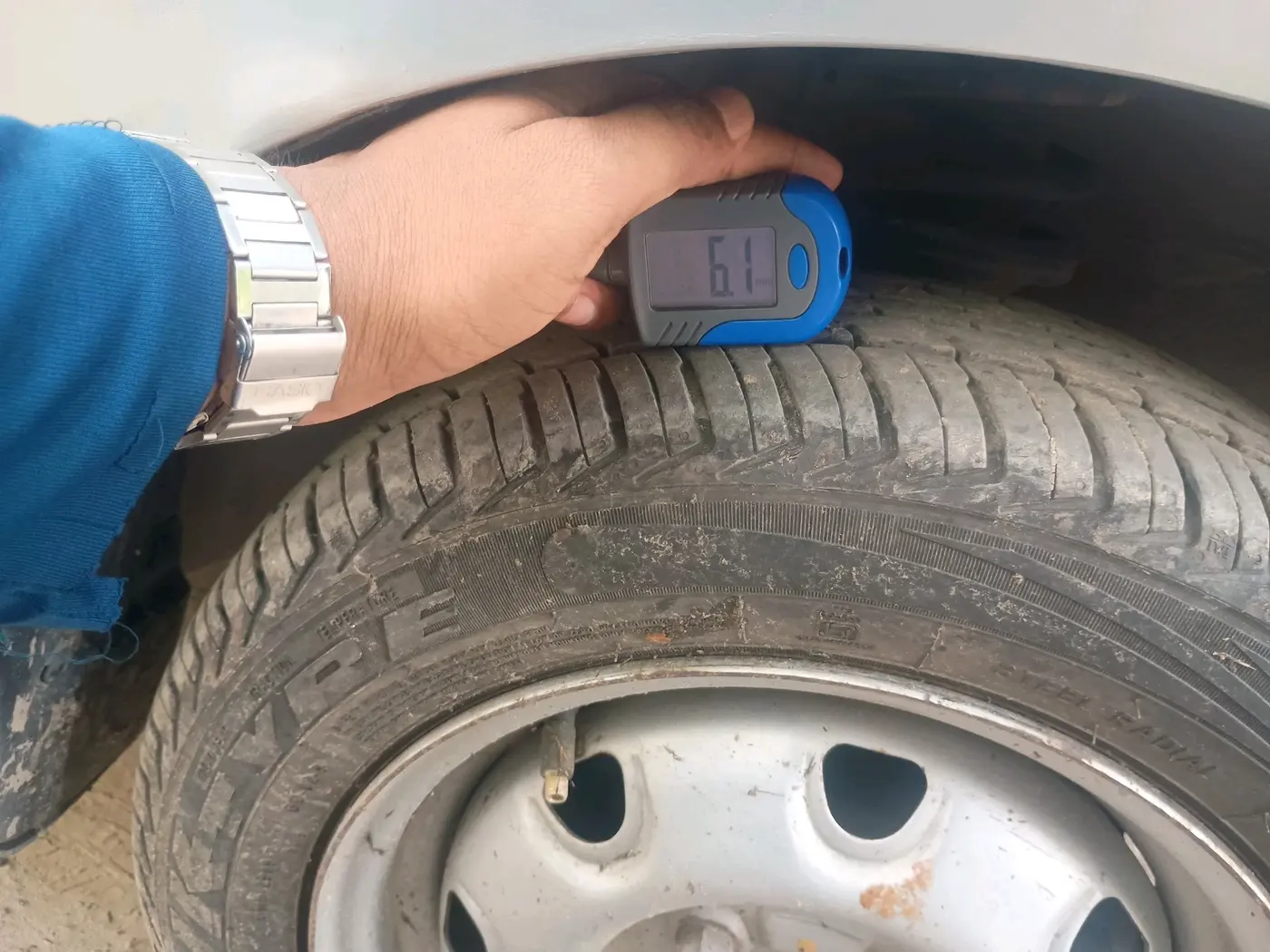 2018 Maruti Alto K10 LXI CNG, CNG, Manual, 71,560 km, tyre
