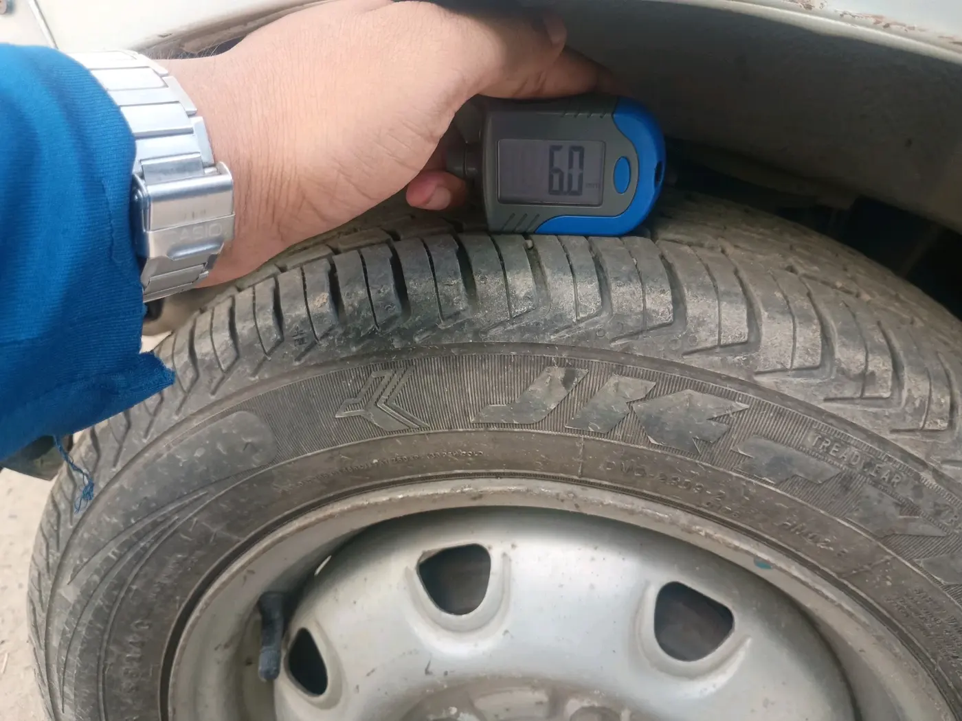 2018 Maruti Alto K10 LXI CNG, CNG, Manual, 71,560 km, tyre