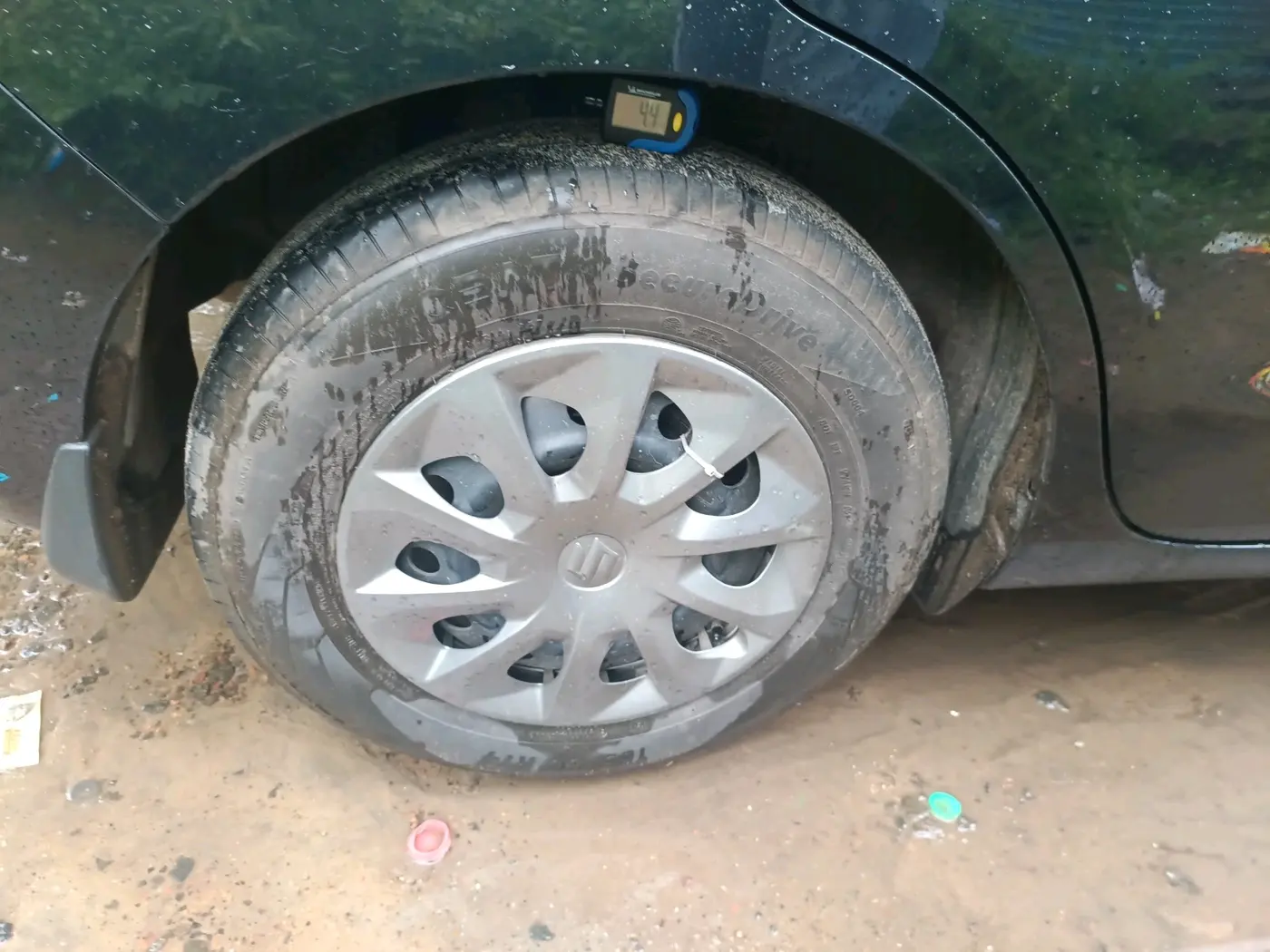 2026 Maruti Dzire VXi CNG, CNG, Manual, 9,376 km, tyre