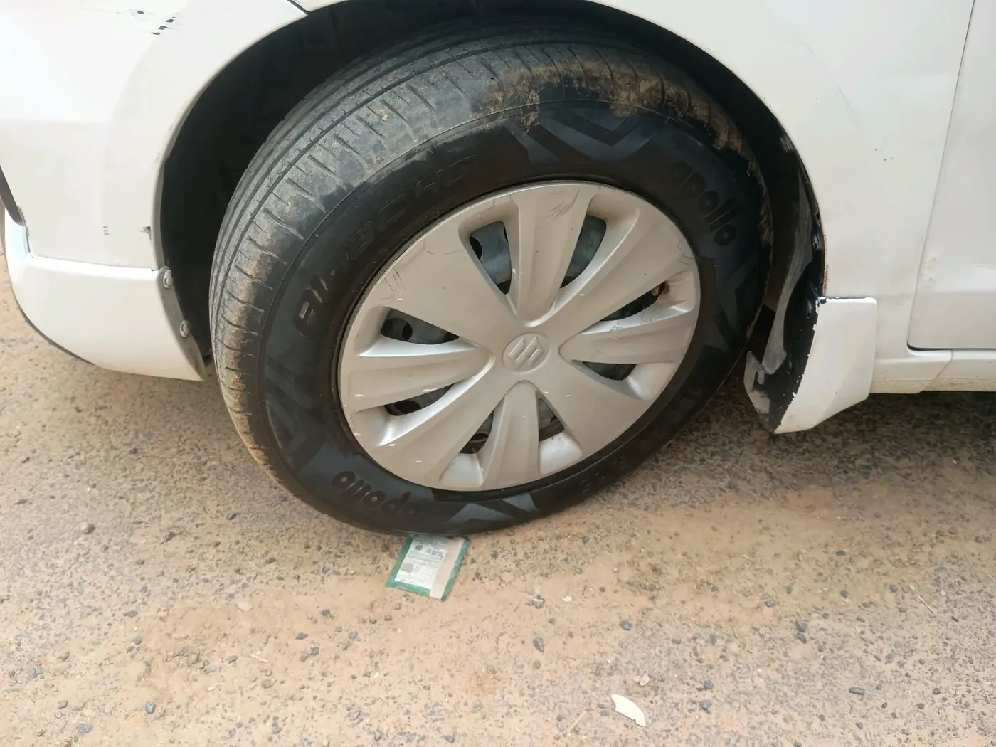 2018 Maruti Ertiga VXI CNG, CNG, Manual, 1,49,650 km, tyre