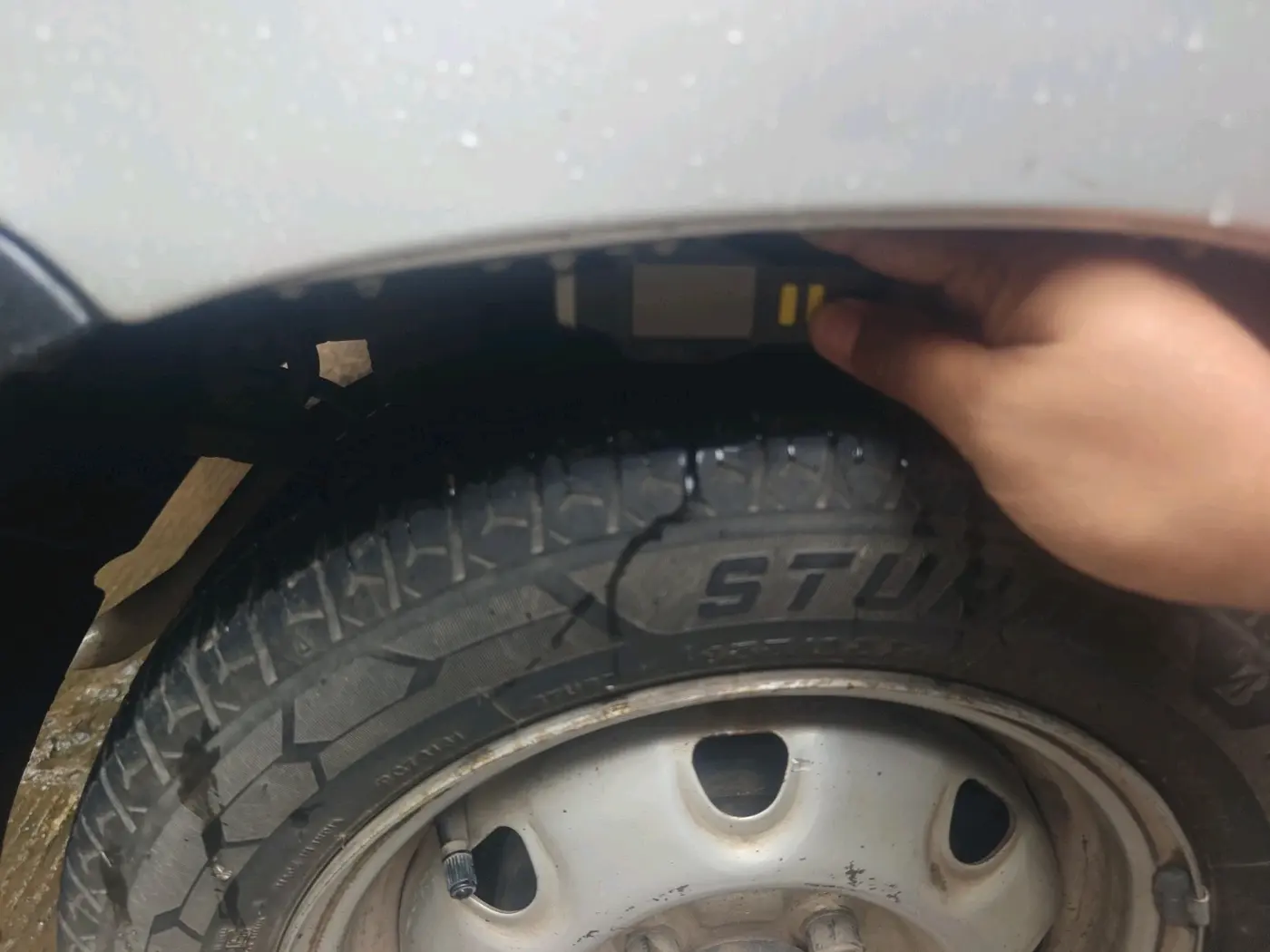 2011 Maruti Alto K10 LXI, Petrol, Manual, 1,21,068 km, tyre