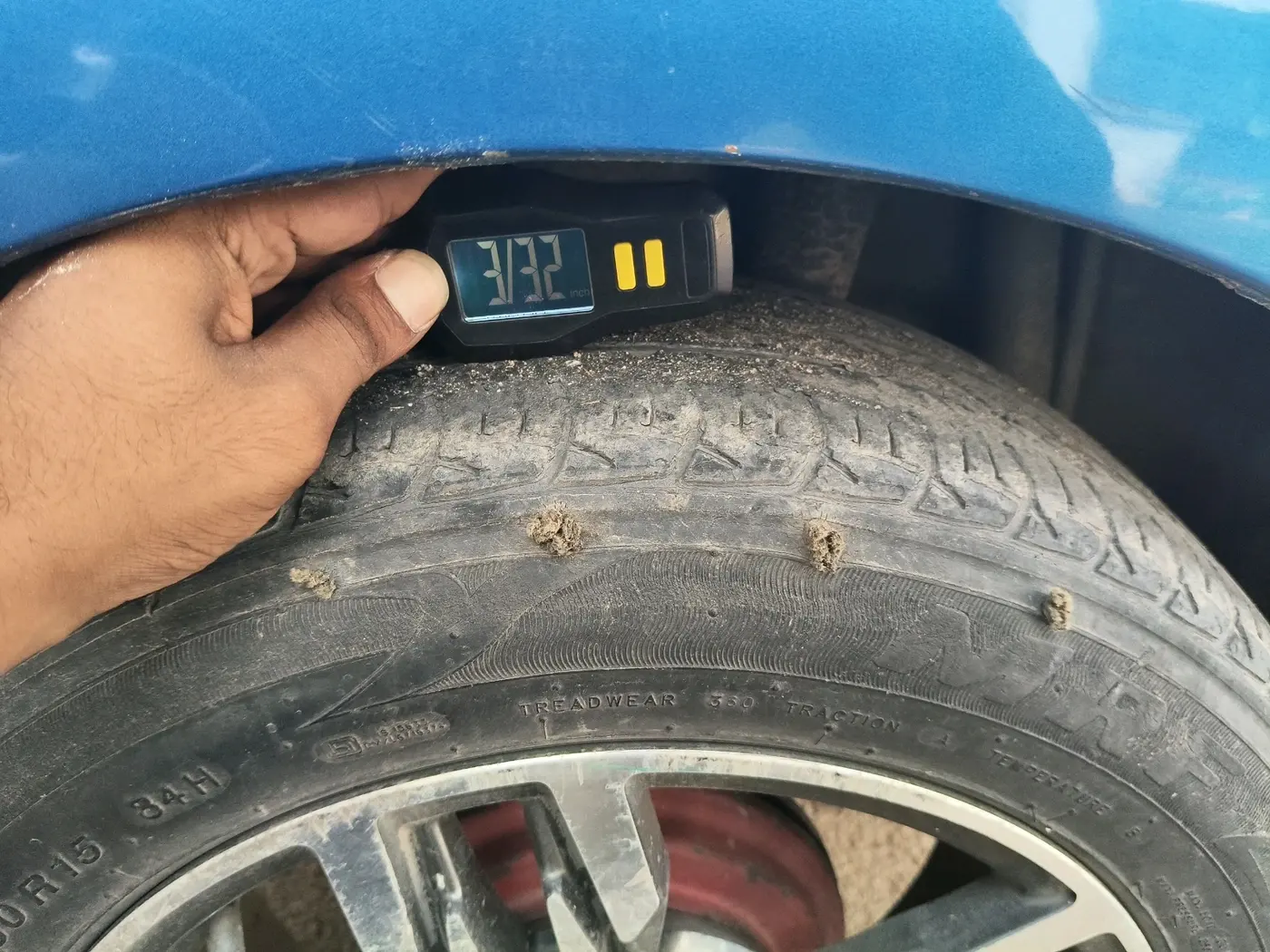 2014 Maruti Celerio VXI AMT, Petrol, Automatic, 83,766 km, tyre