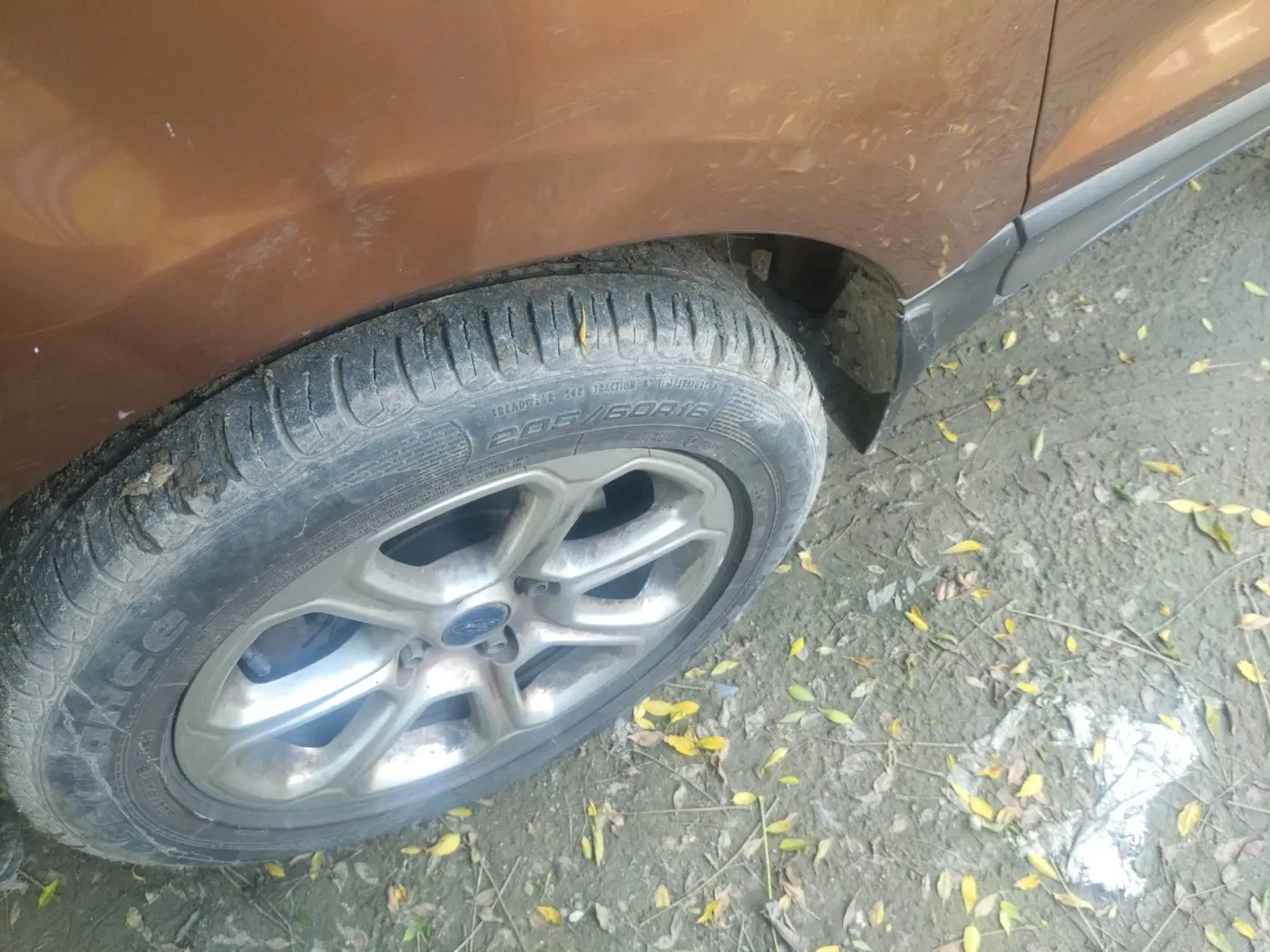 2018 Ford Ecosport TITANIUM + 1.5L PETROL AT, Petrol, Automatic, 66,355 km, tyre
