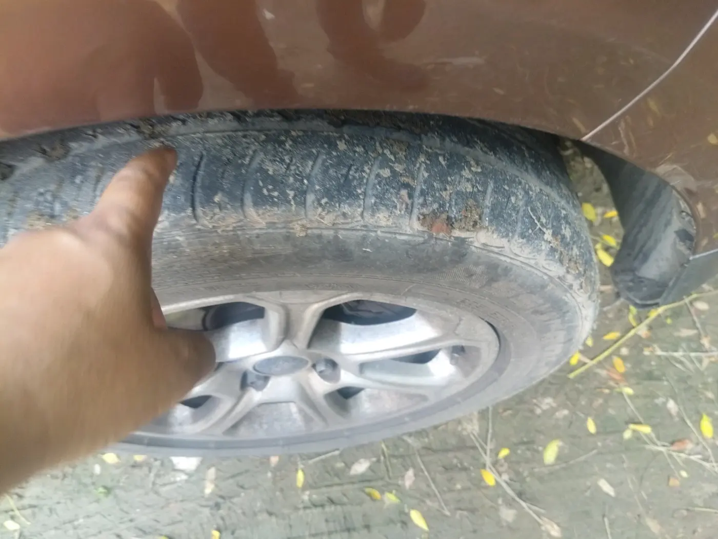 2018 Ford Ecosport TITANIUM + 1.5L PETROL AT, Petrol, Automatic, 66,355 km, tyre