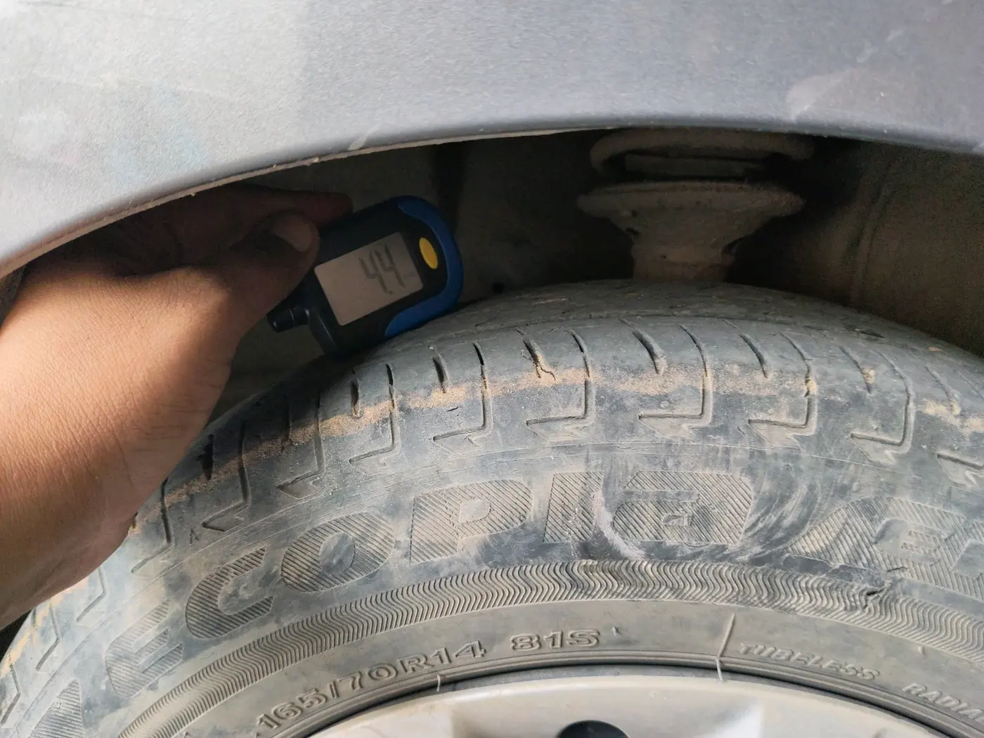 2022 Maruti Celerio VXI, Petrol, Manual, 44,467 km, tyre