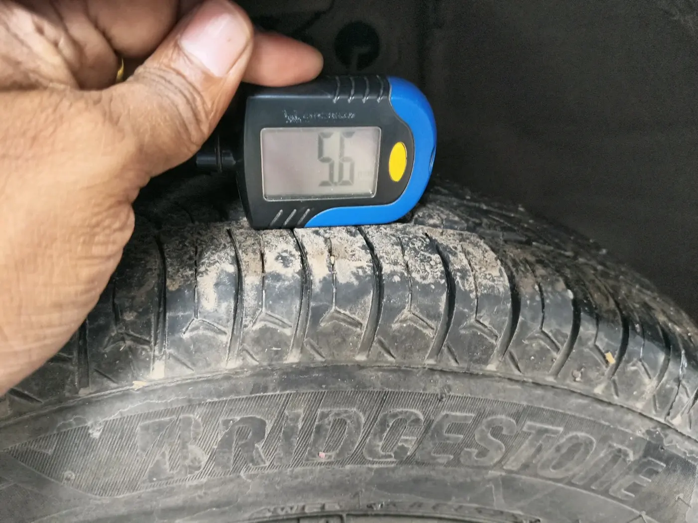 2019 Maruti New Wagon-R LXI CNG (O) 1.0, CNG, Manual, 78,866 km, tyre
