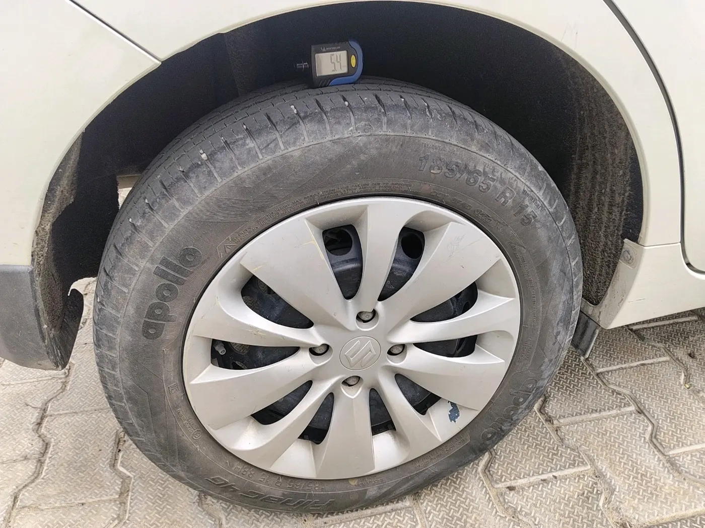 2017 Maruti Baleno DELTA PETROL 1.2, Petrol, Manual, 61,735 km, tyre