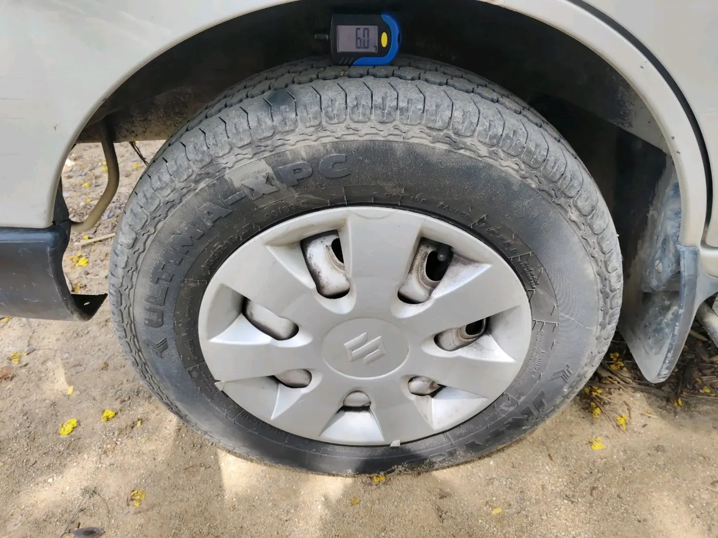 2022 Maruti Eeco 7 STR STD(O), Petrol, Manual, 58,184 km, tyre