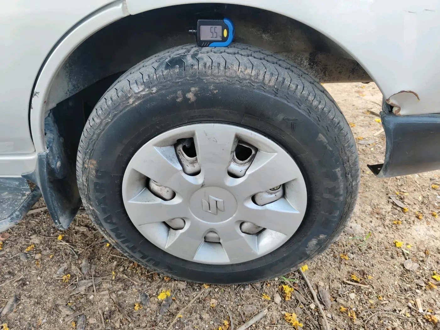 2022 Maruti Eeco 7 STR STD(O), Petrol, Manual, 58,184 km, tyre