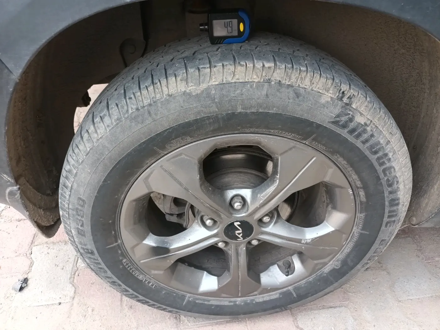 2021 KIA SELTOS HTK PLUS 1.5 DIESEL, Diesel, Manual, 1,08,539 km, tyre
