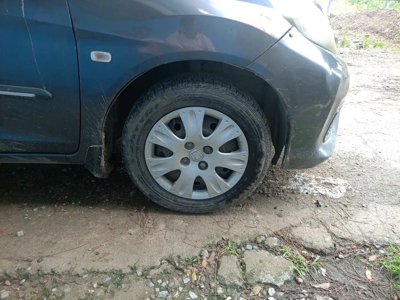 2018 Honda Amaze 1.2L I-VTEC S OPT, CNG, Manual, 72,733 km, tyre