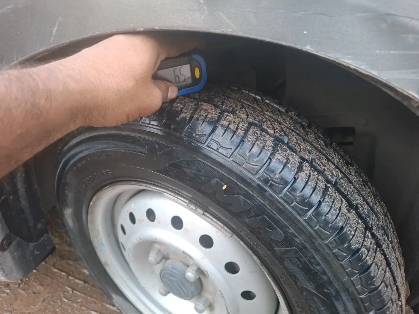 2021 Maruti New Wagon-R LXI CNG (O) 1.0, CNG, Manual, 2,10,232 km, tyre