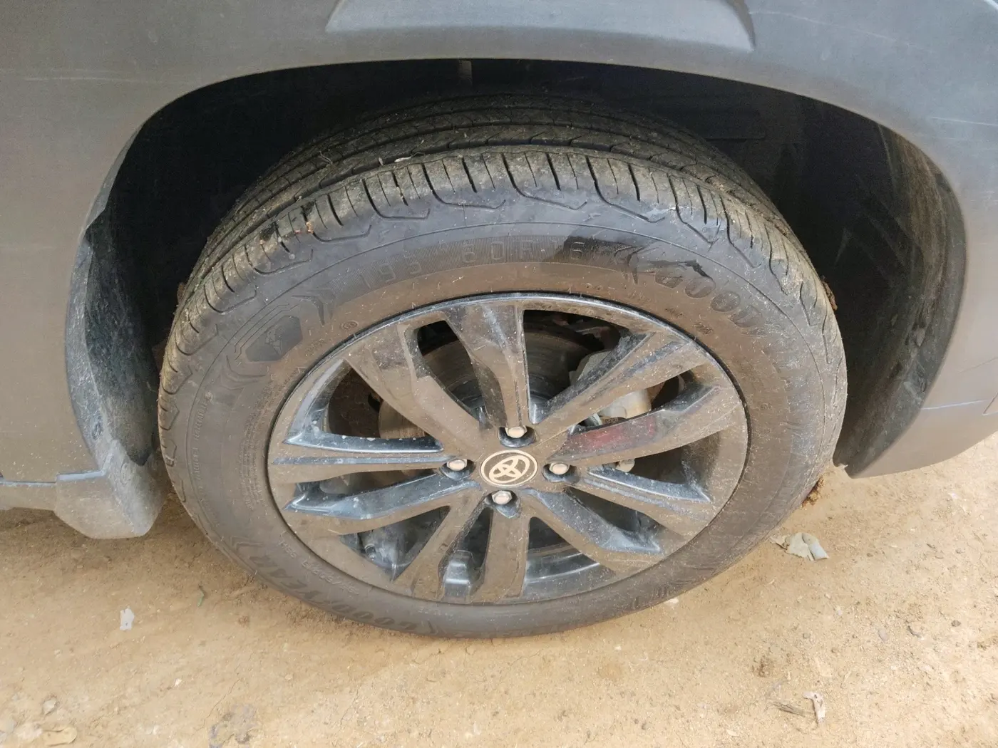 2025 Toyota Urban Cruiser Taisor S Plus 1.2 Petrol MT, Petrol, Manual, 7,096 km, tyre