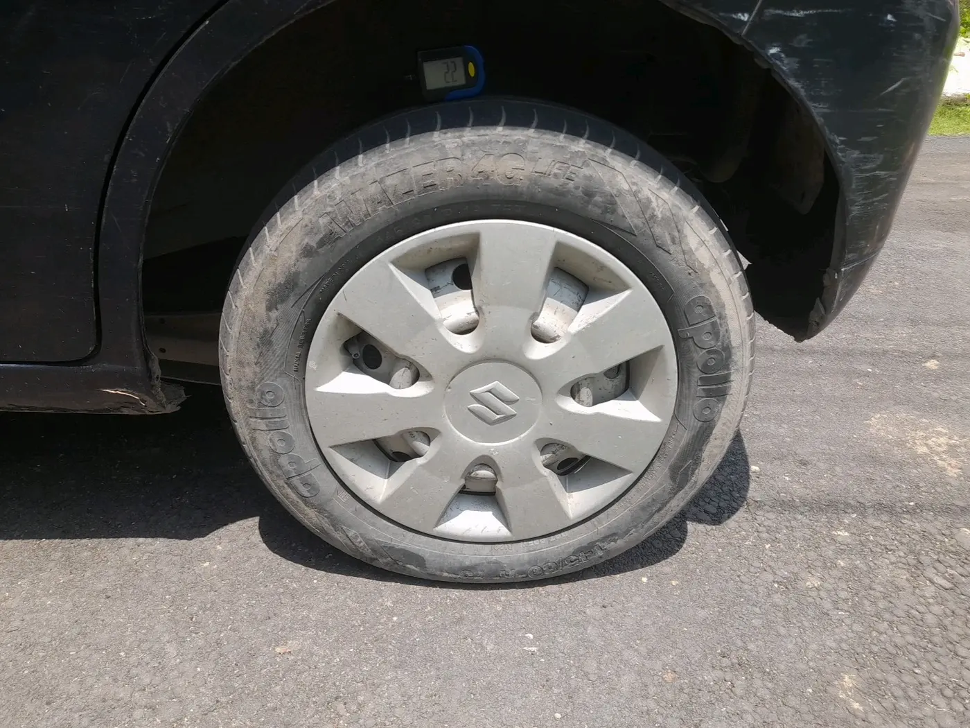 2018 Maruti Wagon R 1.0 LXI CNG, CNG, Manual, 93,434 km, tyre