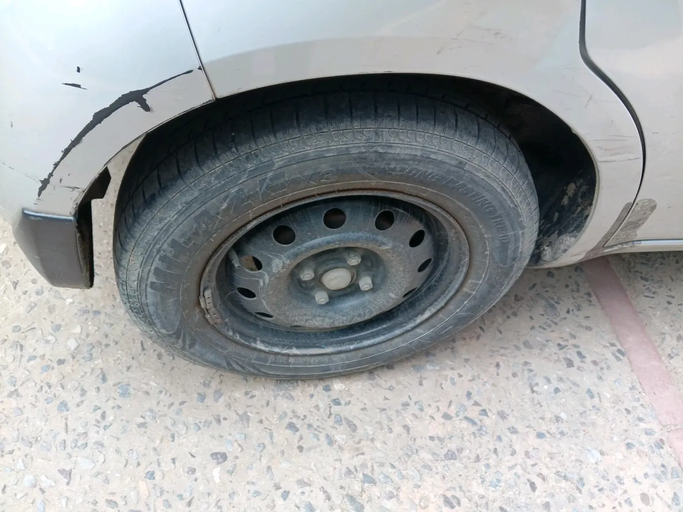 2012 Maruti Ritz VXI, Petrol, Manual, 74,782 km, tyre