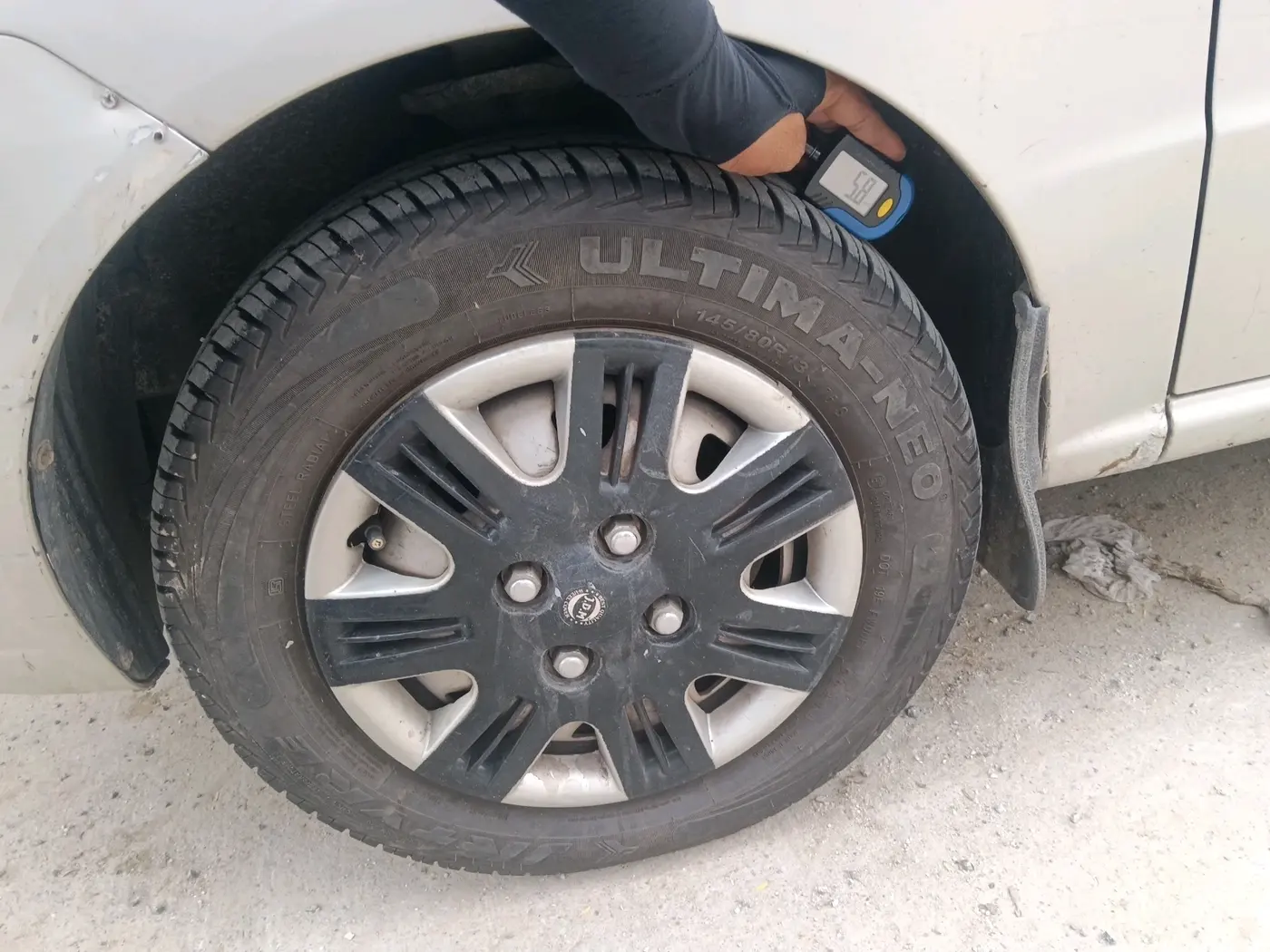 2012 Hyundai Santro Xing GL PLUS, Petrol, Manual, 58,773 km, tyre