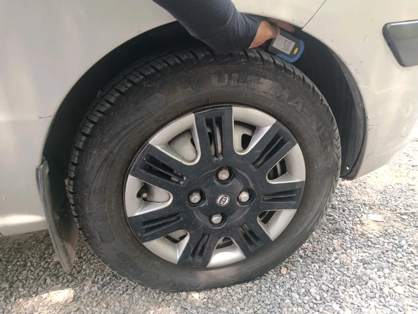 2012 Hyundai Santro Xing GL PLUS, Petrol, Manual, 58,773 km, tyre