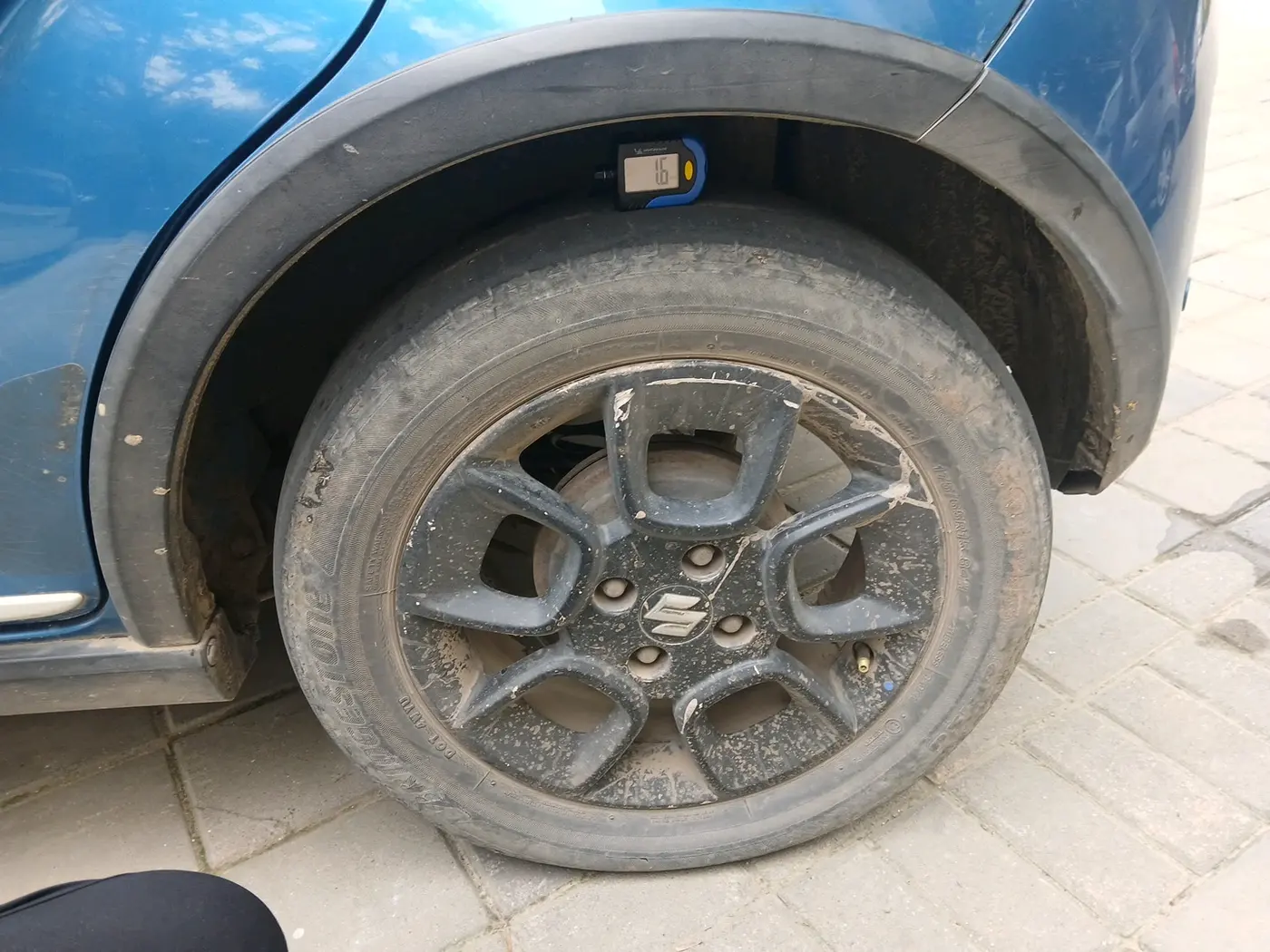 2017 Maruti IGNIS ZETA 1.2 AMT, Petrol, Automatic, 1,25,757 km, tyre