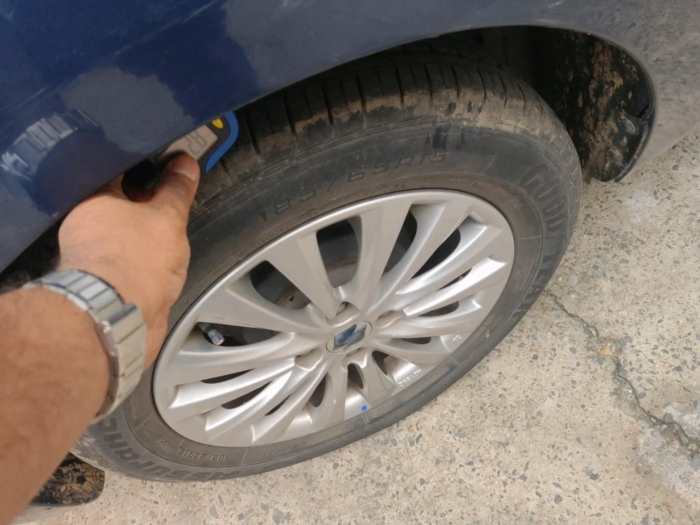 2021 Maruti Ciaz ZETA 1.5 SHVS MT PETROL, Petrol, Manual, 30,397 km, tyre