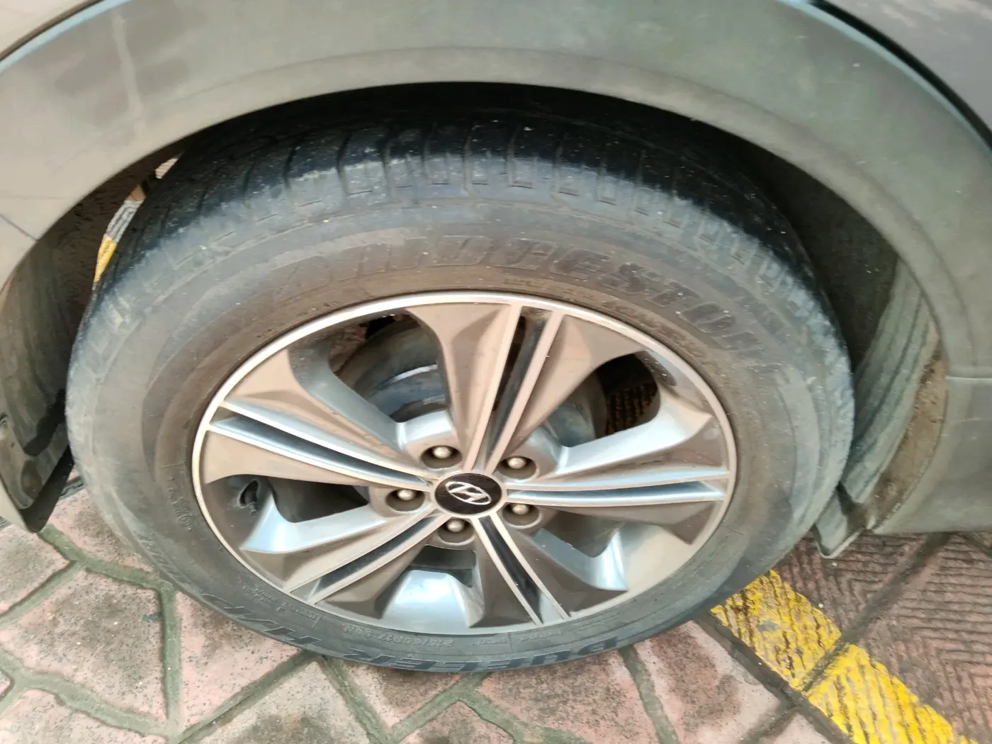 2018 Hyundai Creta SX PLUS AT 1.6 PETROL, Petrol, Automatic, 48,586 km, tyre