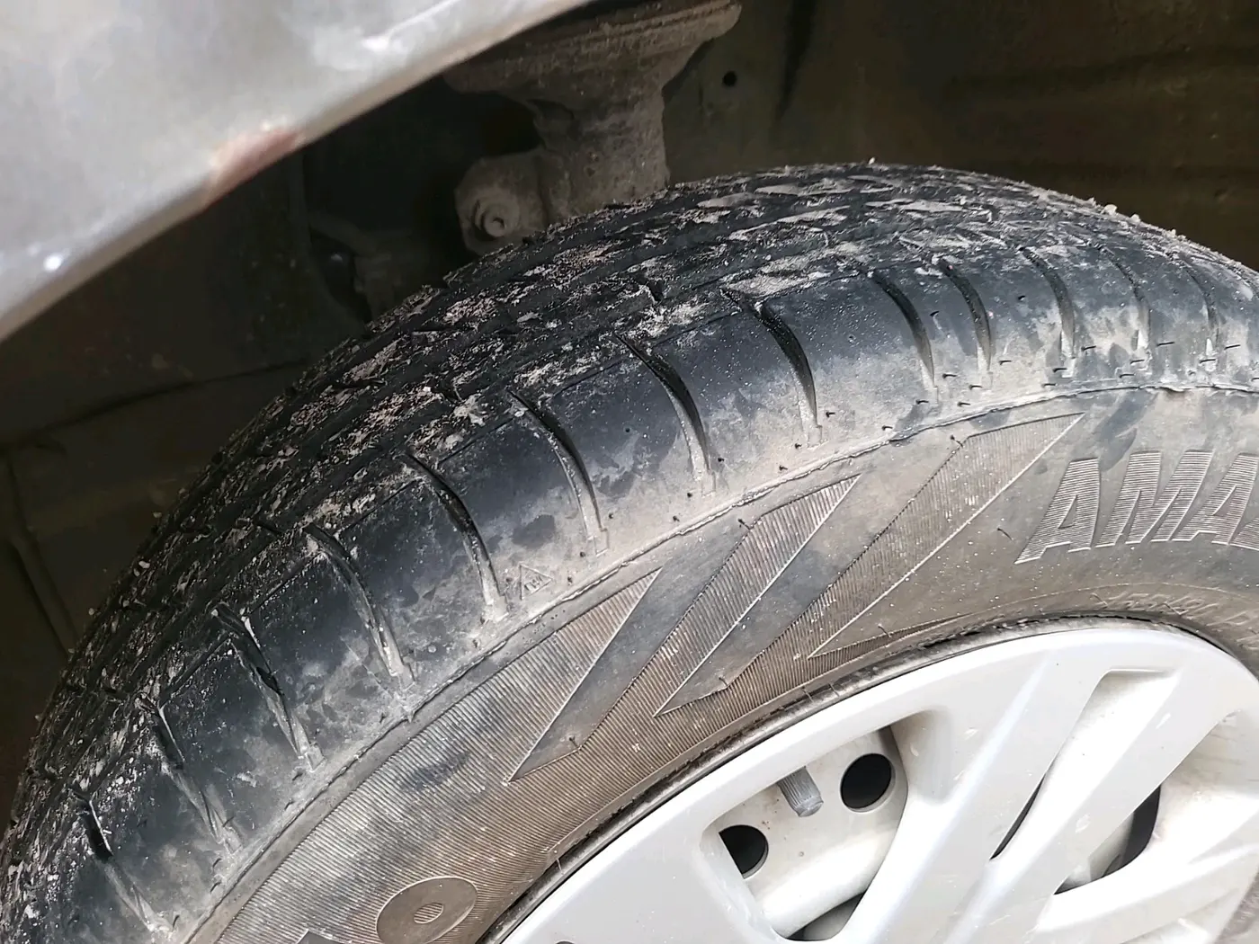 2021 Maruti New Wagon-R LXI CNG 1.0, CNG, Manual, 59,534 km, tyre