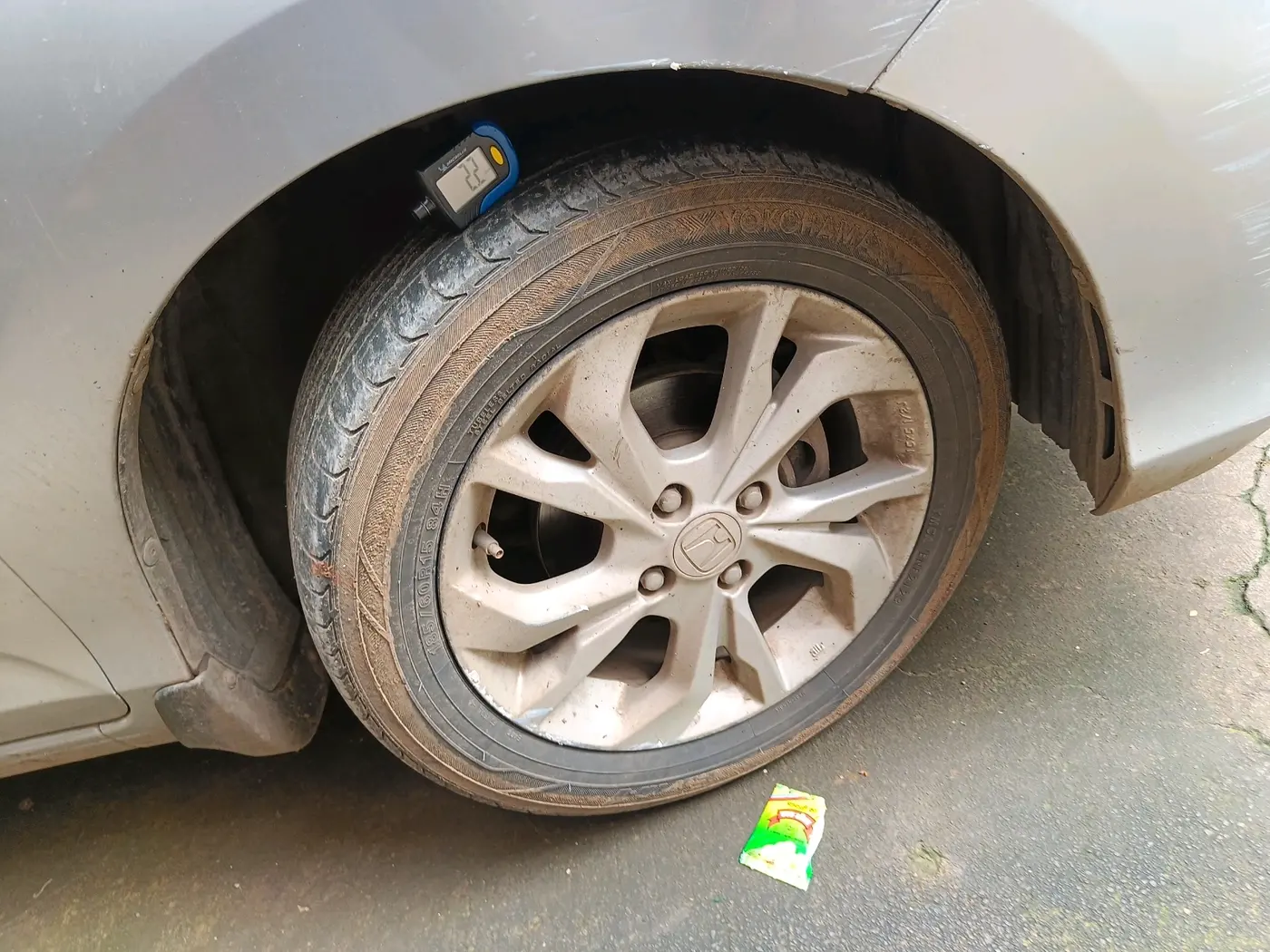 2018 Honda Amaze 1.5L I-DTEC VX, Diesel, Manual, 1,21,509 km, tyre