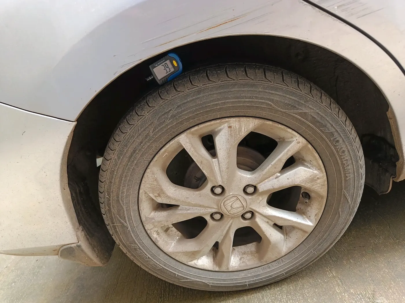 2018 Honda Amaze 1.5L I-DTEC VX, Diesel, Manual, 1,21,509 km, tyre