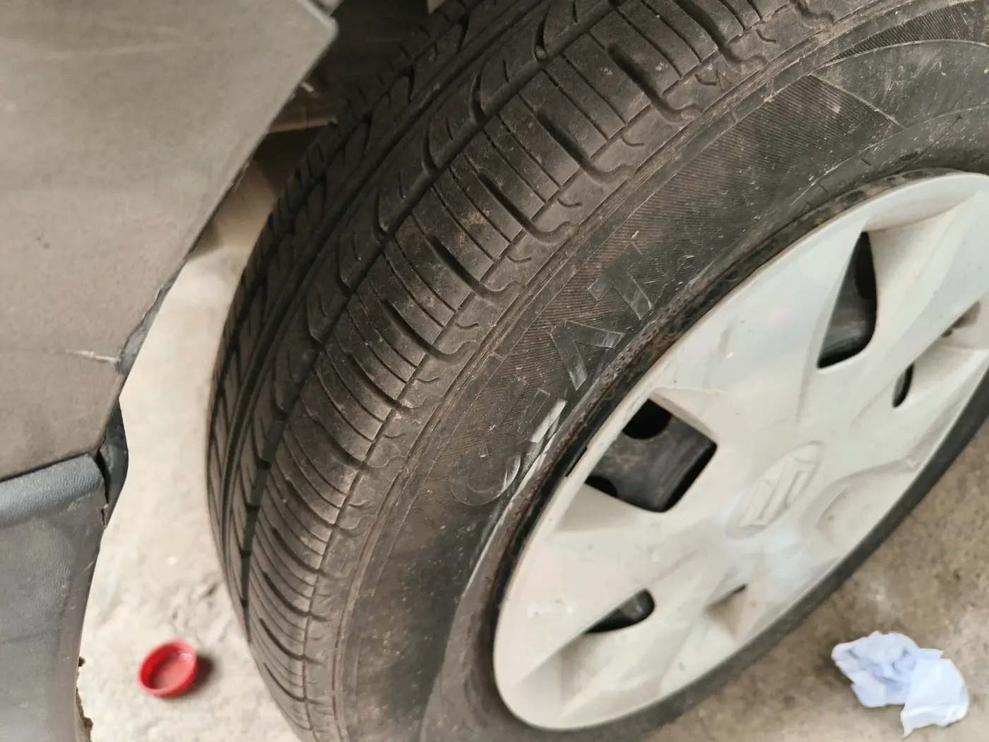 2019 Maruti New Wagon-R ZXI 1.2 AMT, Petrol, Automatic, 62,646 km, tyre