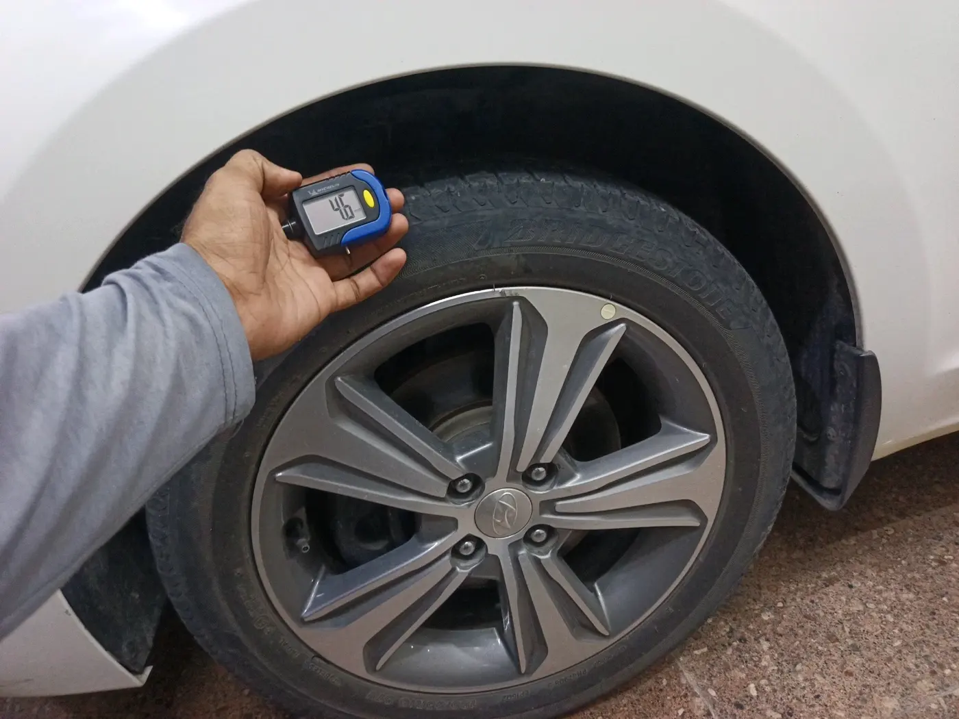 2019 Hyundai Verna 1.6 CRDI SX (O) AT, Diesel, Automatic, 37,472 km, tyre
