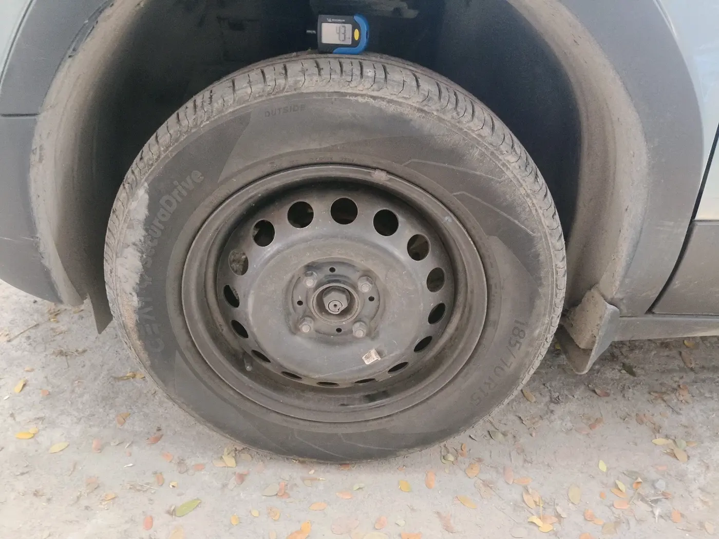 2023 Tata PUNCH ADVENTURE MT, Petrol, Manual, 58,830 km, tyre