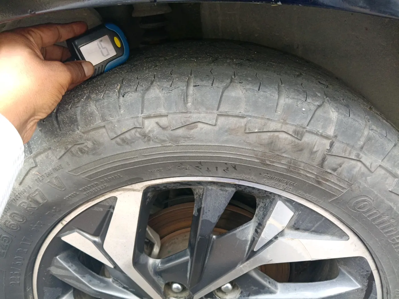 2021 Hyundai Creta SX (O) AT 1.5 DIESEL, Diesel, Automatic, 2,31,953 km, tyre