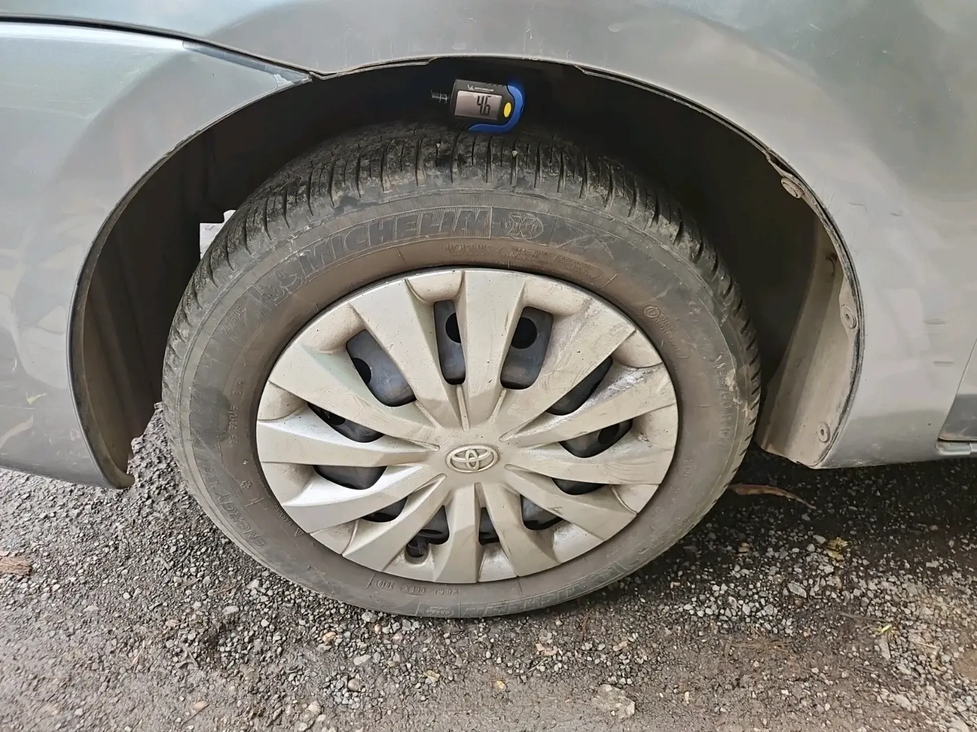 2014 Toyota Etios G, Petrol, Manual, 92,218 km, tyre