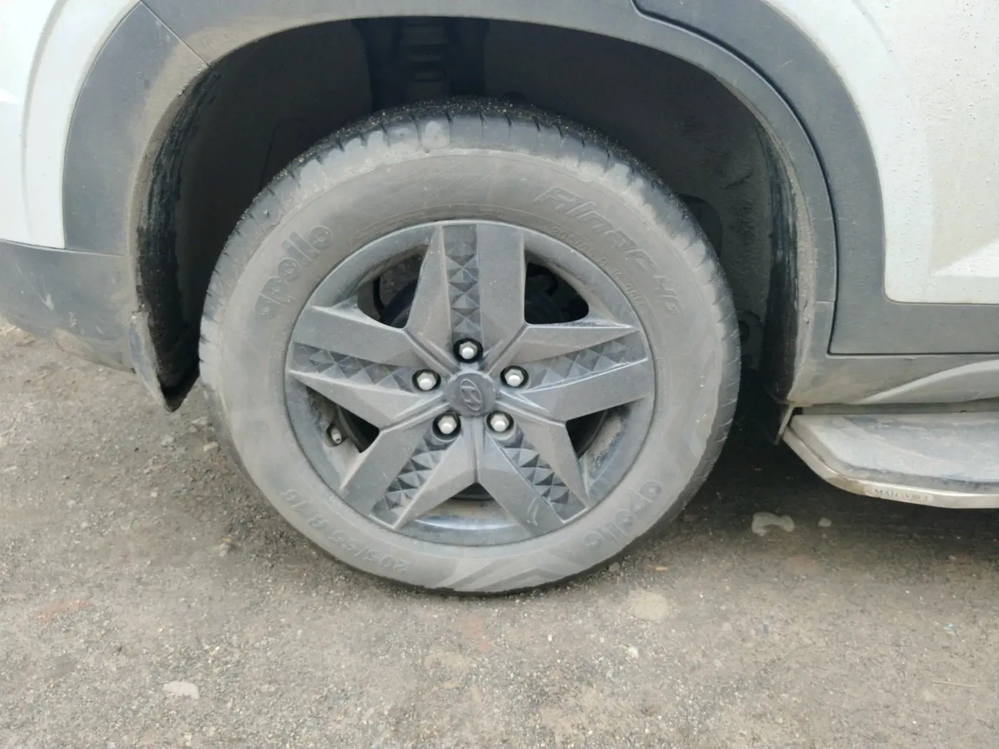 2022 Hyundai Creta S IMT 1.5 PETROL, Petrol, Manual, 56,432 km, tyre