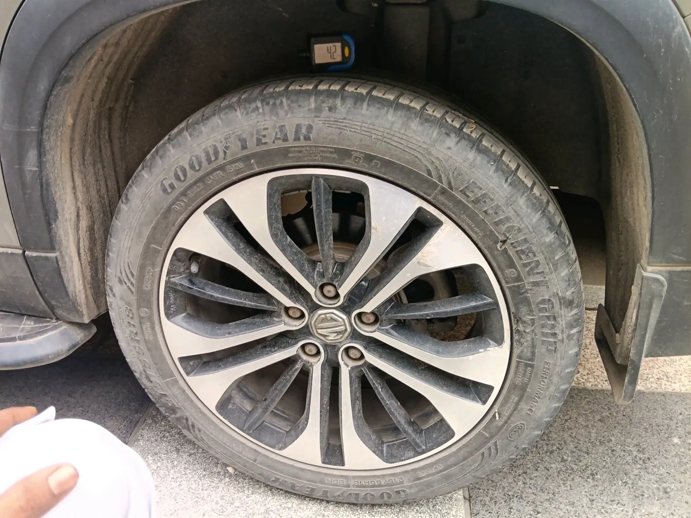 2021 MG HECTOR SMART 1.5 PETROL CVT, Petrol, Automatic, 60,463 km, tyre