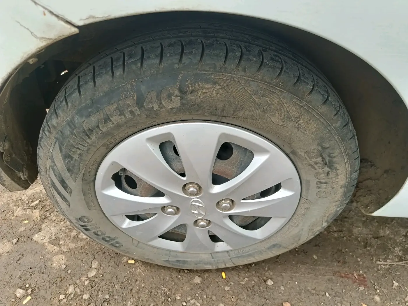2011 Hyundai i10 MAGNA 1.1, Petrol, Manual, 76,626 km, tyre