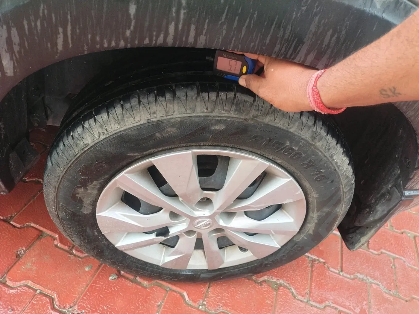 2019 Nissan Kicks XL 1.5, CNG, Manual, 54,937 km, tyre